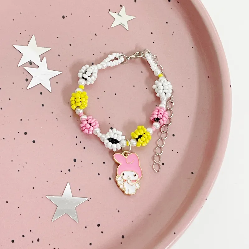 Sanrio Melodi Acrylic Bracelets Women's-3