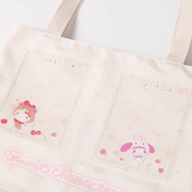 Sanrio Polyester Handbag Women's Ecru-2