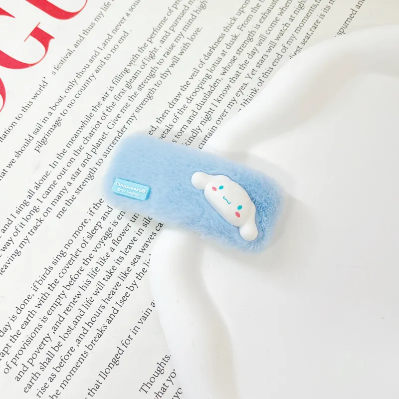 Sanrio Yugui Dog Polyester+Acrylic Hair Clips Women's-3