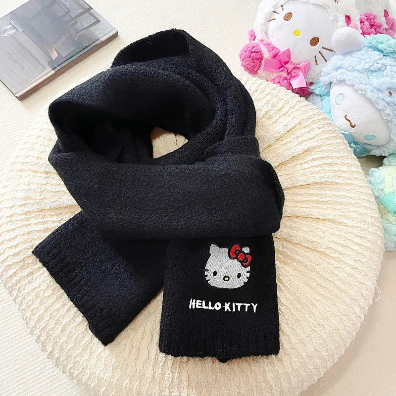 Sanrio Hello Kitty Knit Scarves Unisex-4