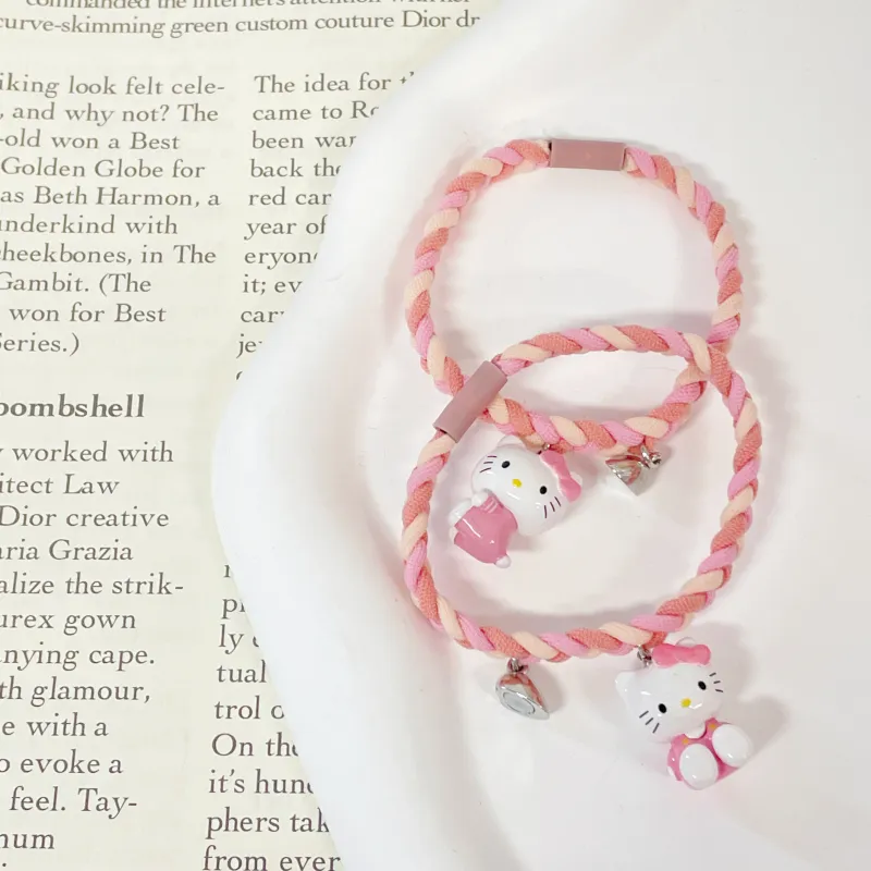 Sanrio x Hello Kitty Acrylic Bracelets Unisex-2