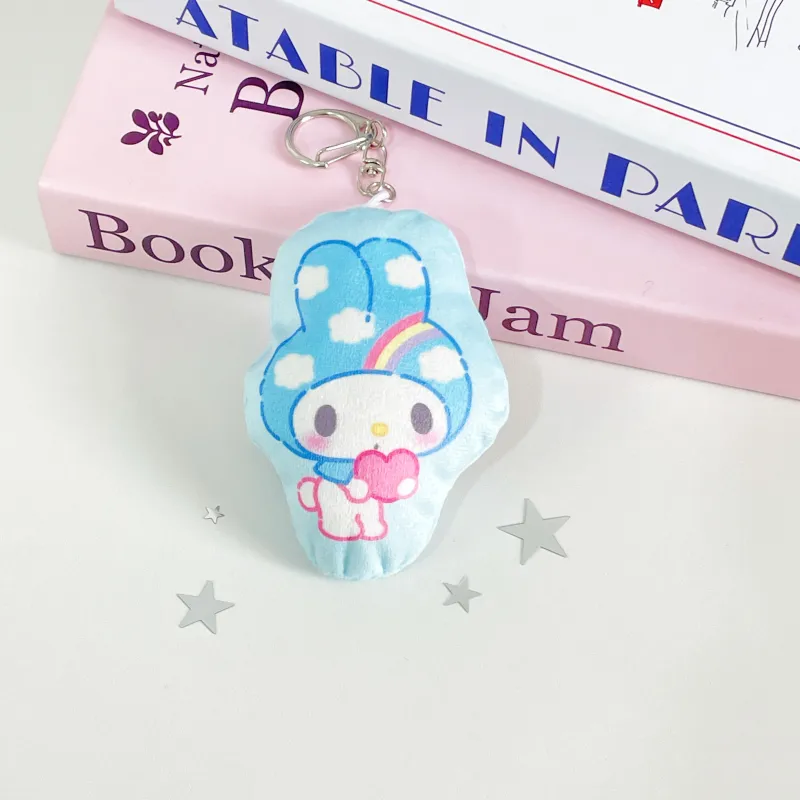 Hello Kitty Sanrio Series Polyester Keychains Women's-4