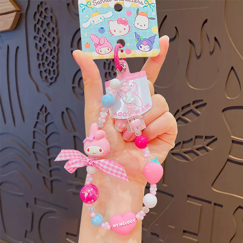 Hello Kitty Sanrio Series PVC Keychains Unisex-2