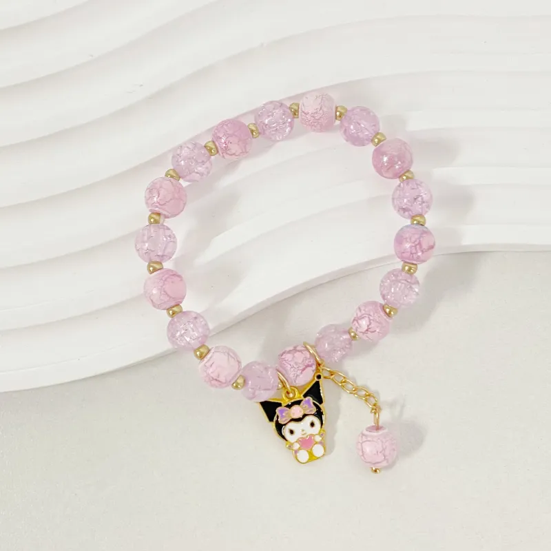 Sanrio Kulomi Acrylic Bracelets Women's-4