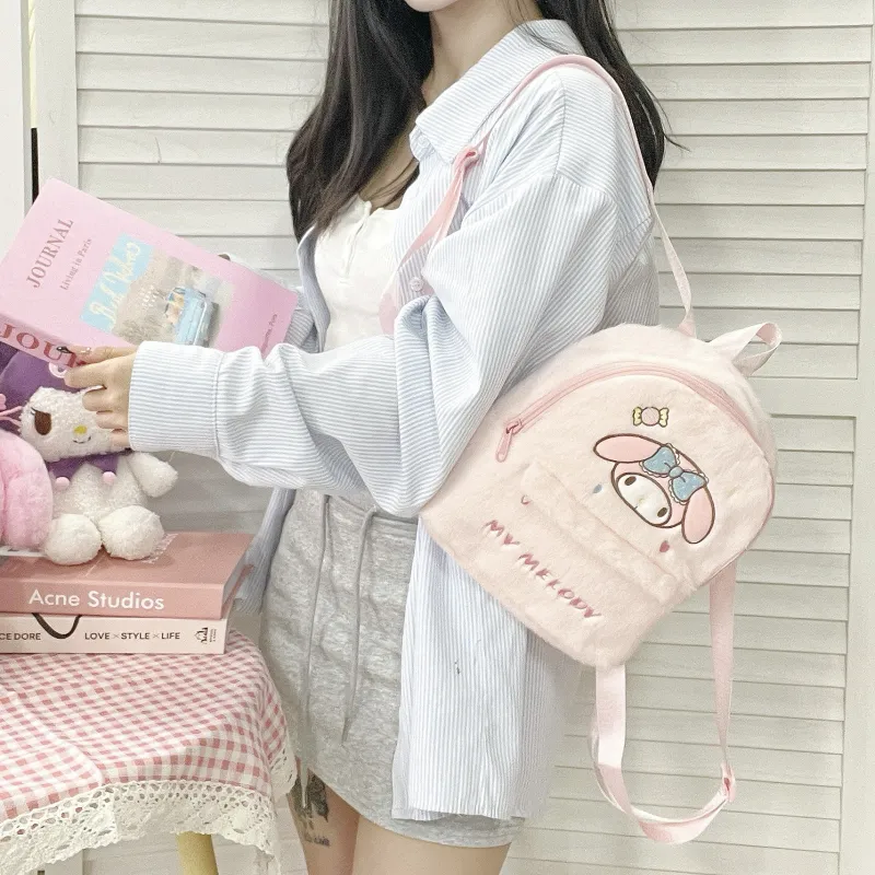 Sanrio Hello Kitty Polyester Backpack Regular Women's Pink-13