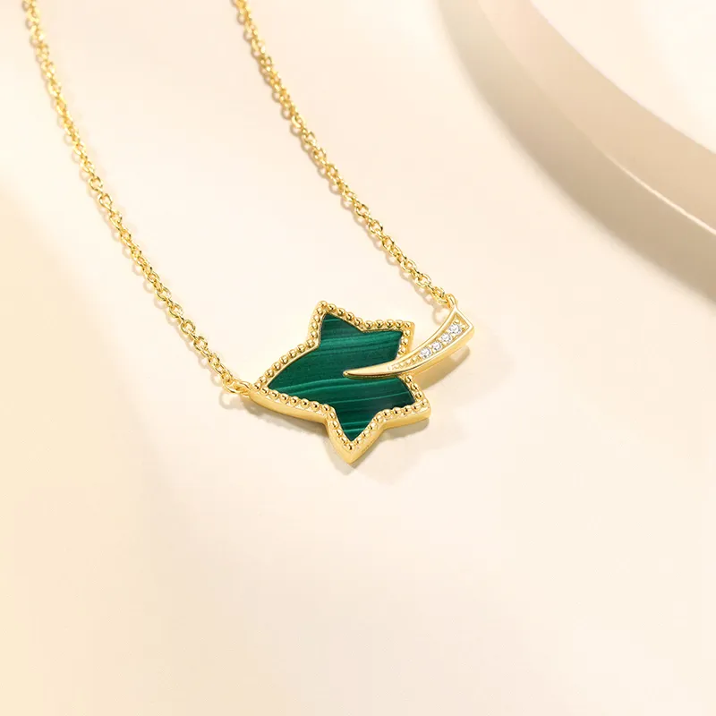 Ji Zhi Malachite Necklaces Women's-3