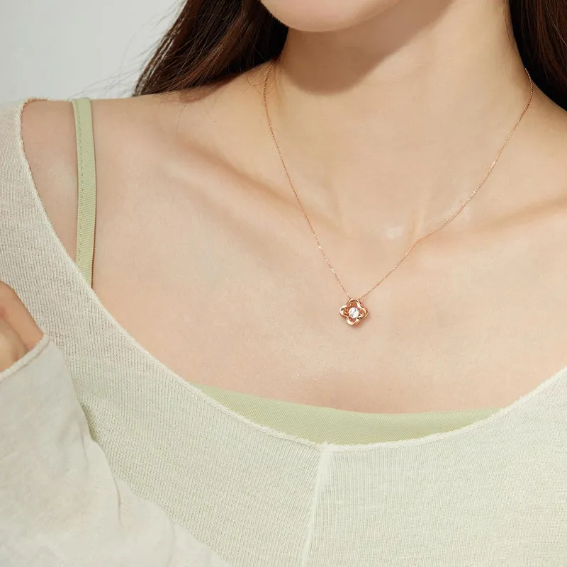 Ji Zhi S925 Silver Necklaces Women's-1