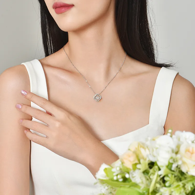 Ji Zhi S925 Silver Necklaces Women's-3