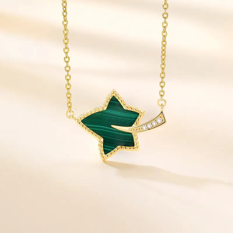 Ji Zhi Malachite Necklaces Women's-1