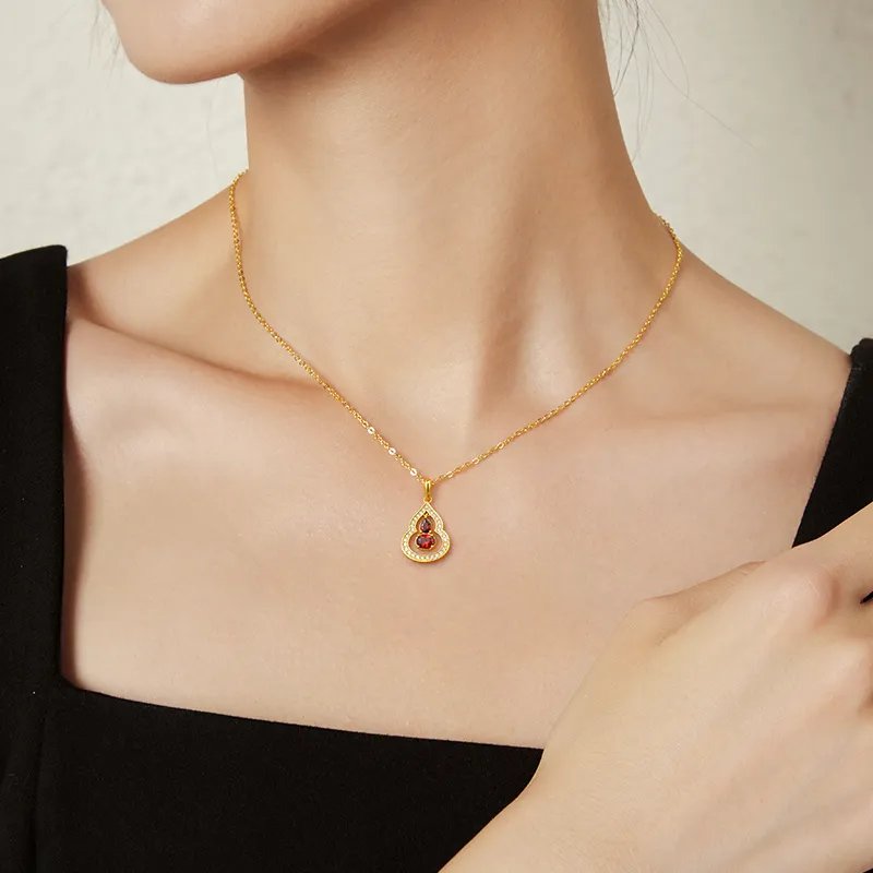 Ji Zhi S925 Silver Necklaces Women's-3