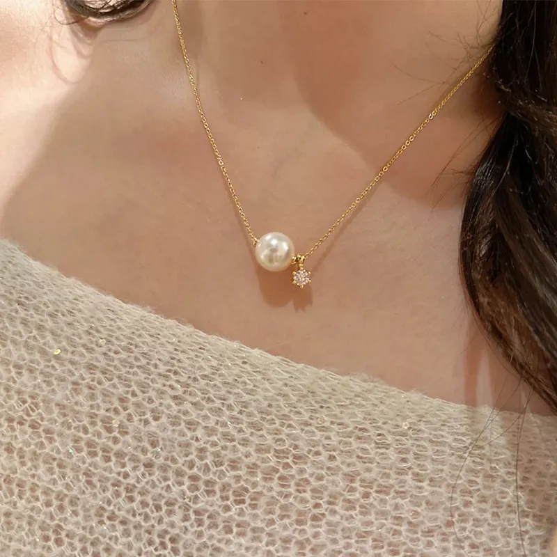Ji Zhi S925 Silver Necklaces Women's-1