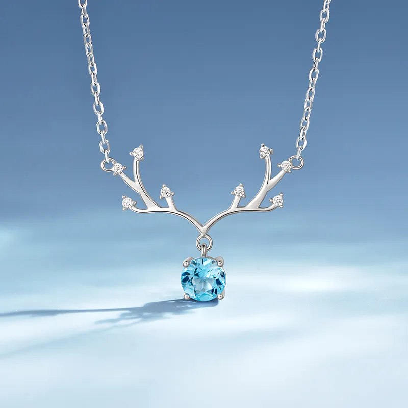 Ji Zhi S925 Silver Necklaces Women's-2