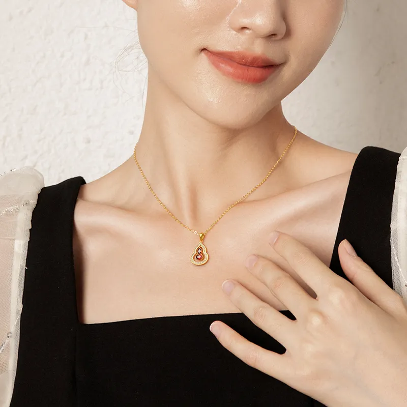 Ji Zhi S925 Silver Necklaces Women's-1