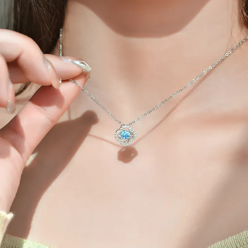 Ji Zhi S925 Silver Necklaces Women's-5