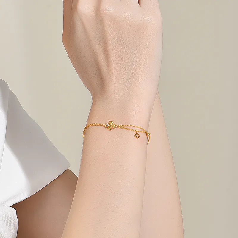 Ji Zhi 925 Sterling Silver Bracelets Women's-1