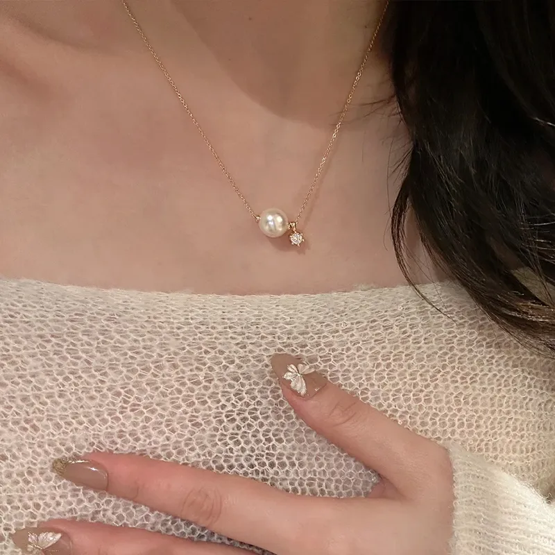 Ji Zhi S925 Silver Necklaces Women's-2