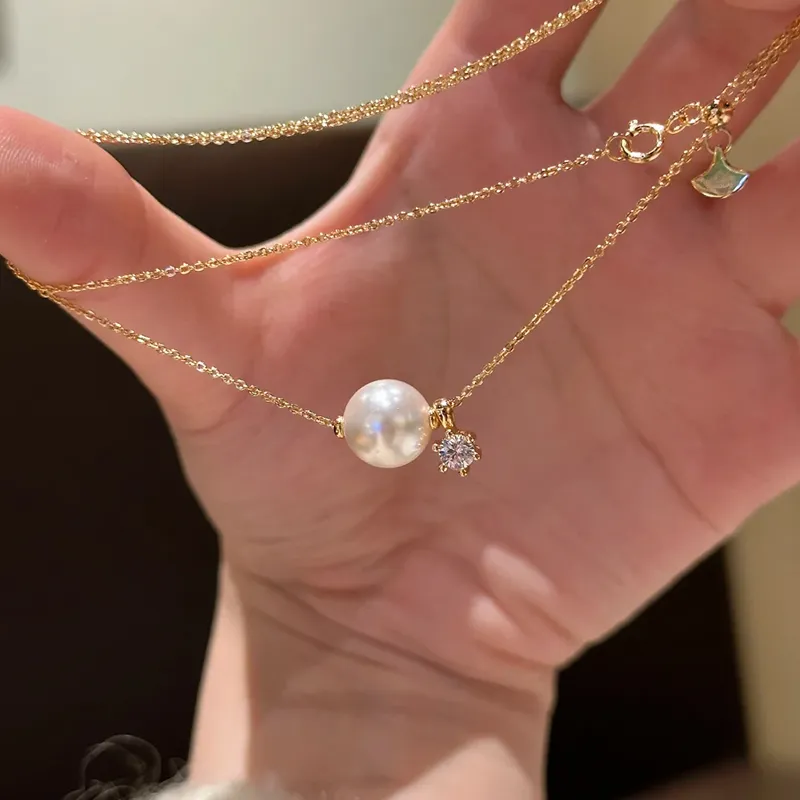 Ji Zhi S925 Silver Necklaces Women's-3