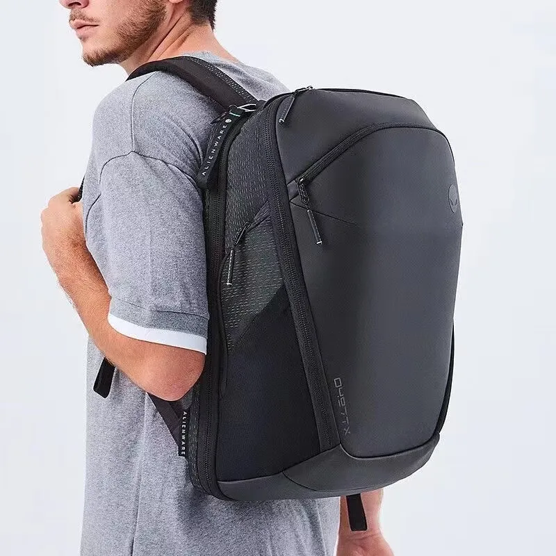 ALIENWARE 840D Fabric EVA Foam Travel Backpack Laptop Bag Large Size Unisex Black-4