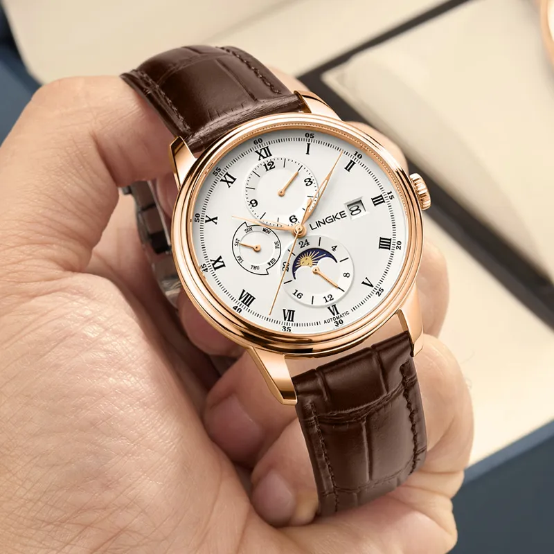 LINGKE Men Watch-12