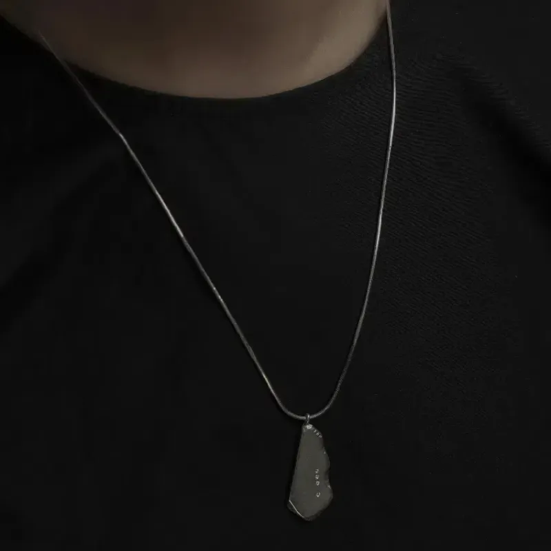 M.Wong 925 Sterling Silver Large Necklace Chain Unisex-4