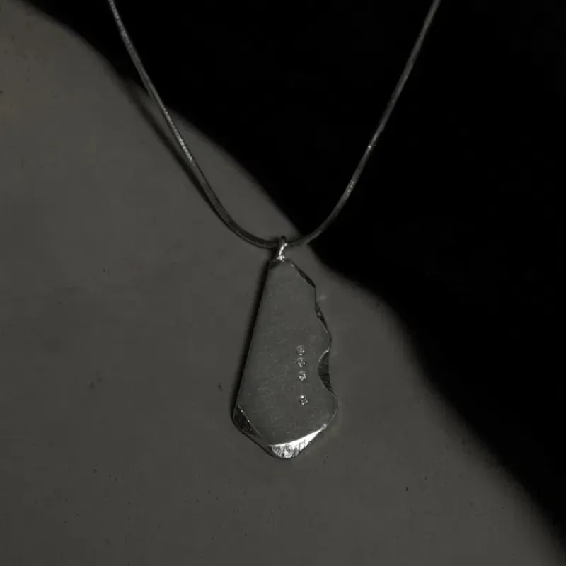 M.Wong 925 Sterling Silver Large Necklace Chain Unisex-5