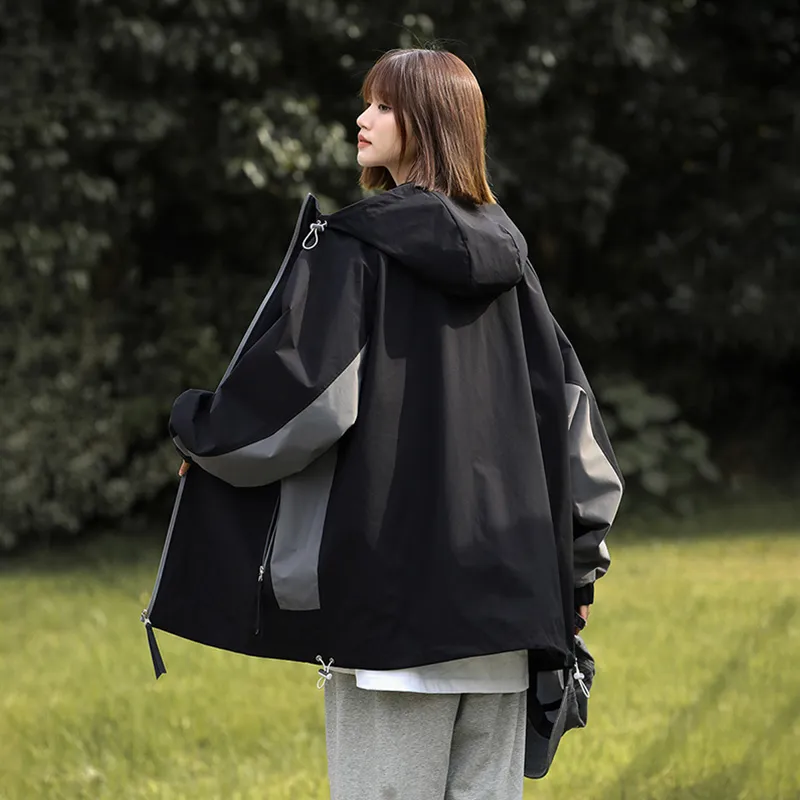 Lafetto Waterproof And Windproof Windbreaker Jacket Unisex-13