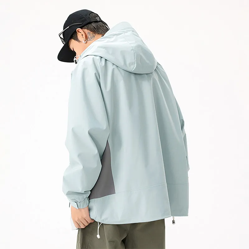 Lafetto Waterproof And Windproof Windbreaker Jacket Unisex-11
