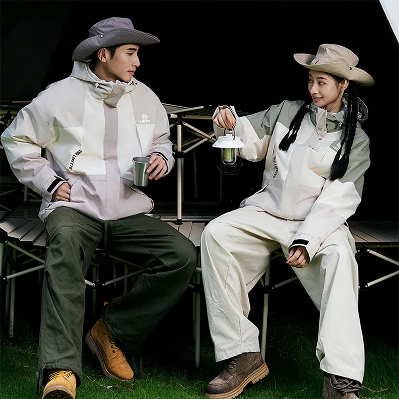 Lafetto Waterproof And Windproof To Keep Warm Windbreaker Jacket Unisex-14