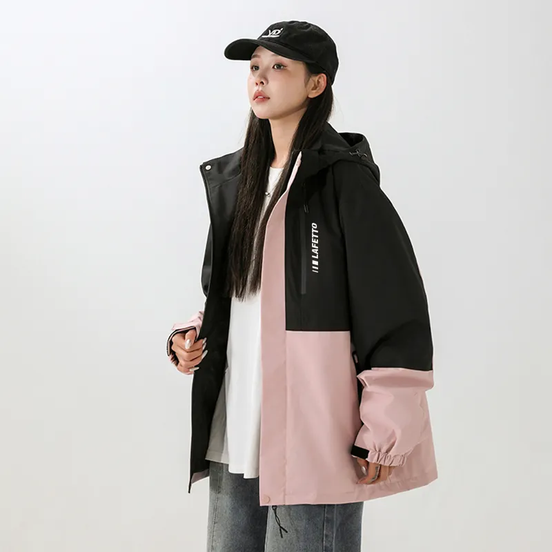 Lafetto Waterproof And Windproof Windbreaker Jacket Unisex-5