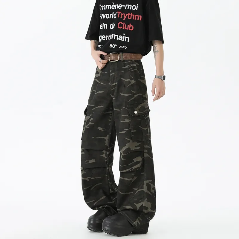 Lafetto Jeans Unisex Camouflage-2