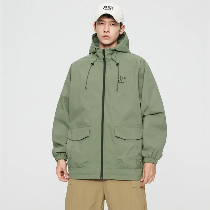 Lafetto Waterproof And Windproof Windbreaker Jacket Unisex-19
