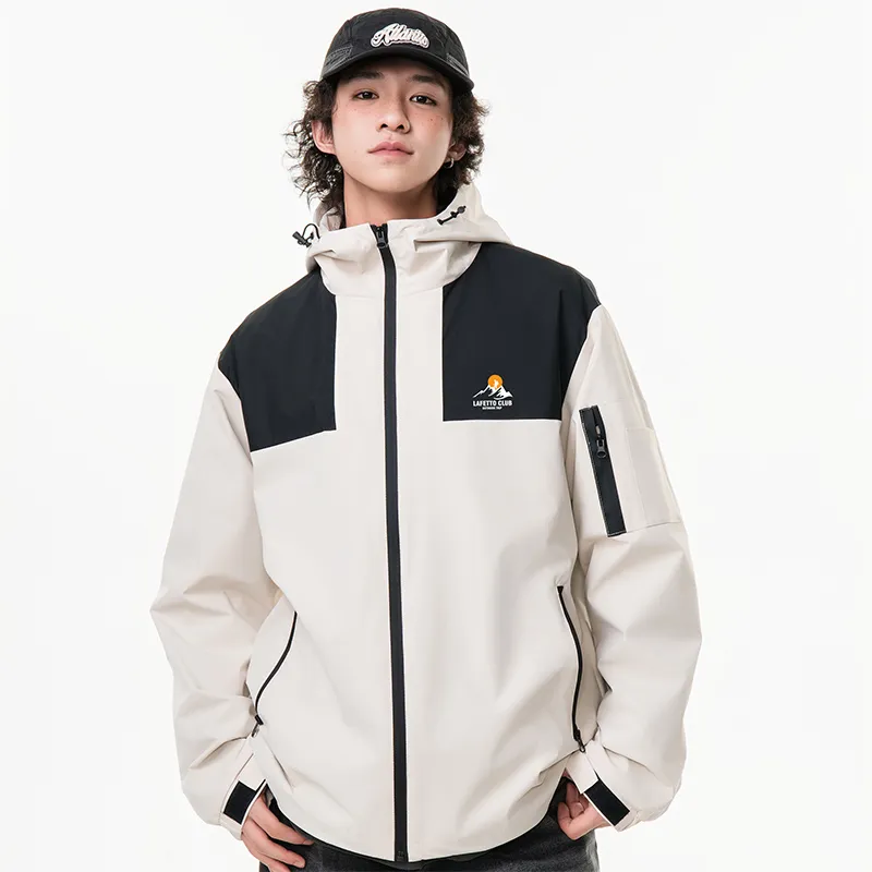 Lafetto Waterproof And Windproof Windbreaker Jacket Unisex-7
