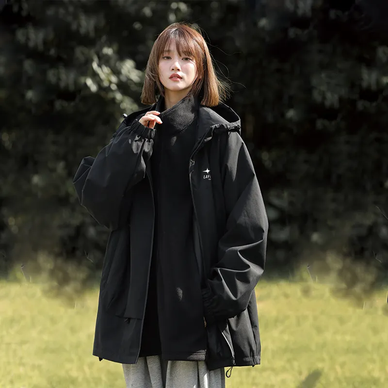 Lafetto Waterproof And Windproof Windbreaker Jacket Unisex-2
