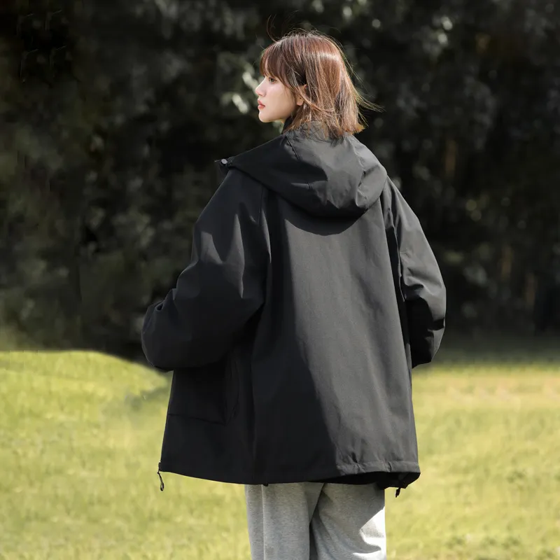 Lafetto Waterproof And Windproof Windbreaker Jacket Unisex-4