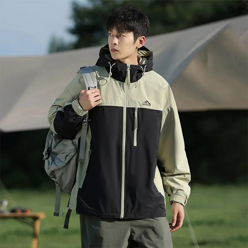 Lafetto Waterproof And Windproof Windbreaker Jacket Unisex-2