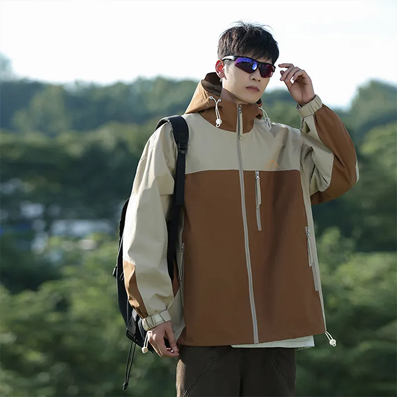 Lafetto Waterproof And Windproof Windbreaker Jacket Unisex-7