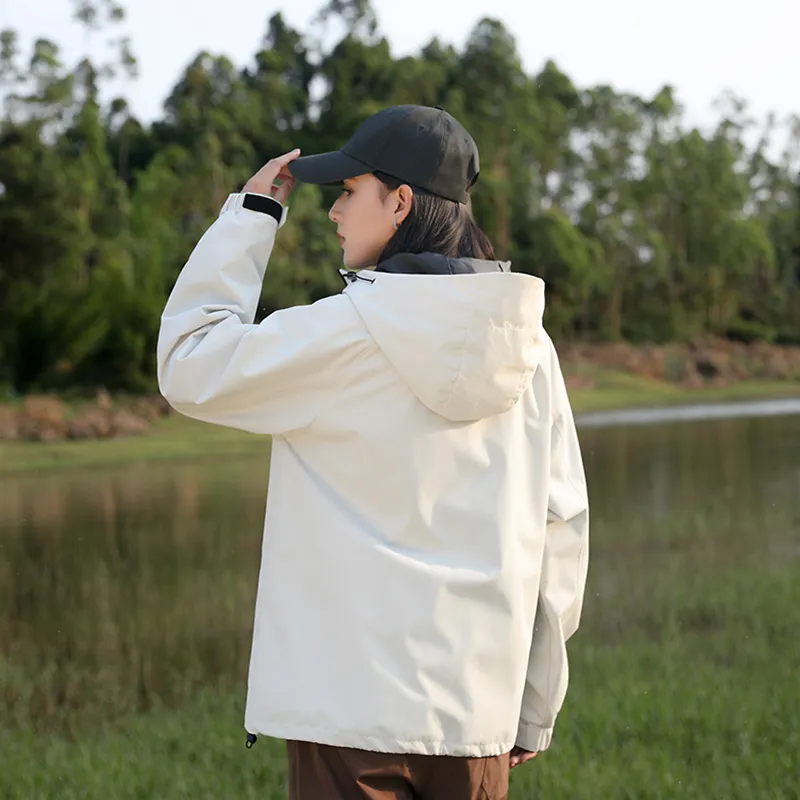 Lafetto Waterproof And Windproof Windbreaker Jacket Unisex-4