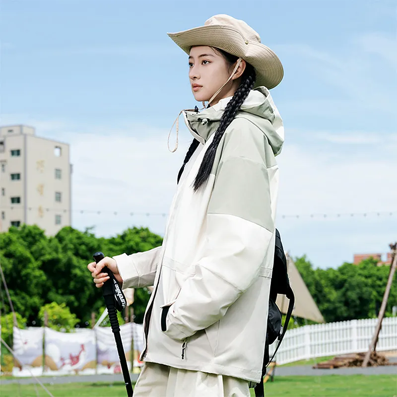 Lafetto Waterproof And Windproof To Keep Warm Windbreaker Jacket Unisex-12