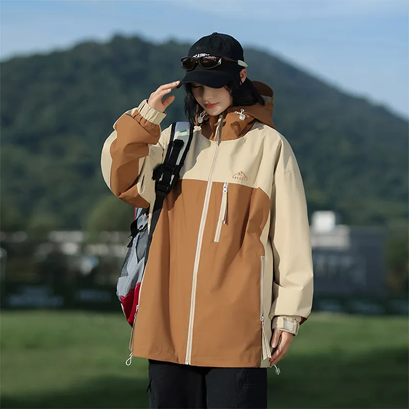 Lafetto Waterproof And Windproof Windbreaker Jacket Unisex-6
