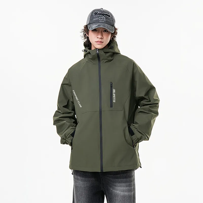 Lafetto Waterproof And Windproof Windbreaker Jacket Unisex-11