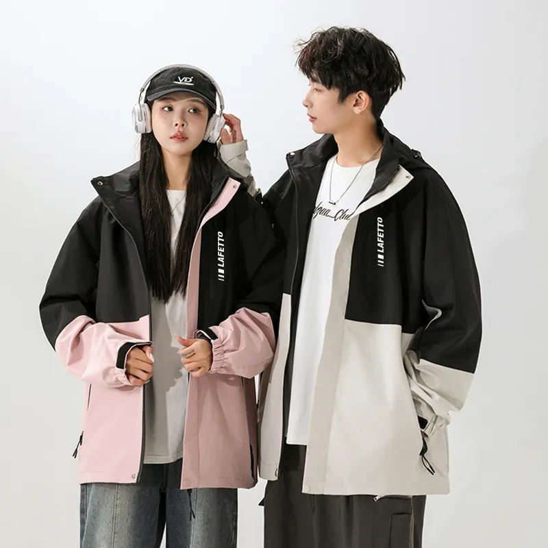 Lafetto Waterproof And Windproof Windbreaker Jacket Unisex-10