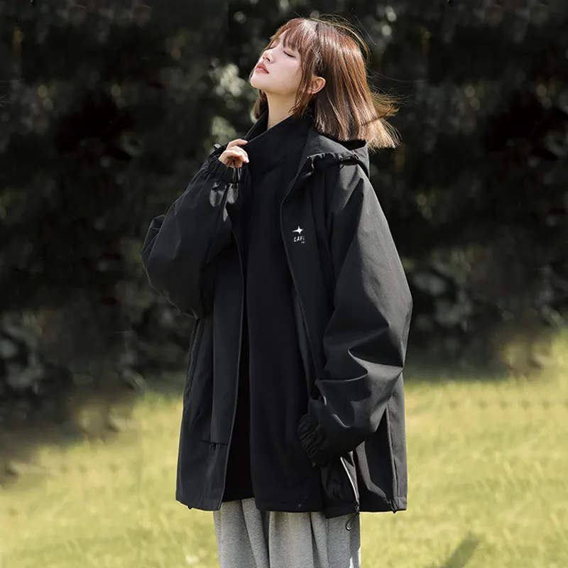 Lafetto Waterproof And Windproof Windbreaker Jacket Unisex-3