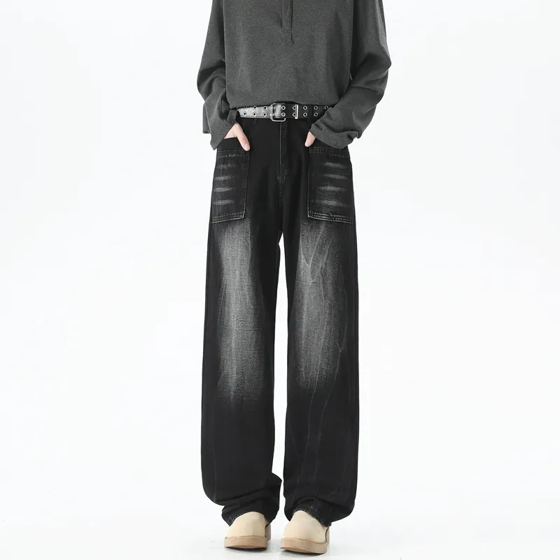Lafetto Jeans Unisex Black Gray-2