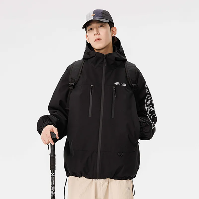 Lafetto Waterproof And Windproof Windbreaker Jacket Unisex-6
