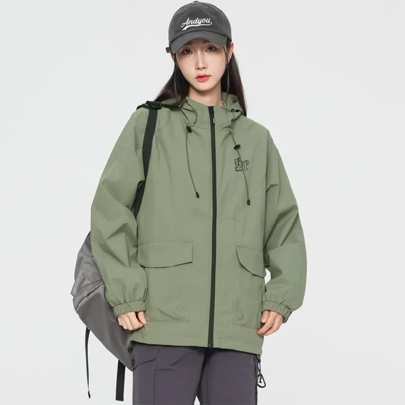 Lafetto Waterproof And Windproof Windbreaker Jacket Unisex-17