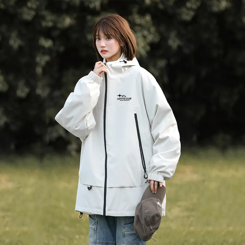 Lafetto Waterproof And Windproof Windbreaker Jacket Unisex-9