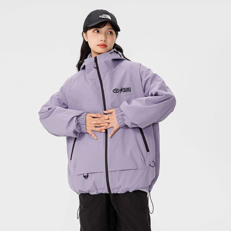 Lafetto Waterproof And Windproof Windbreaker Jacket Unisex-9