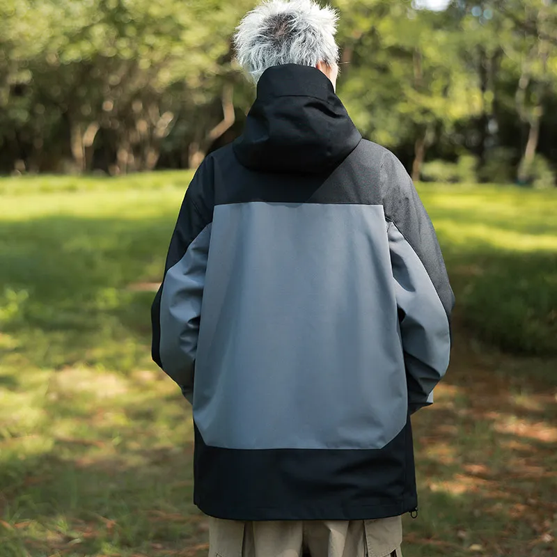 Lafetto Warm Water Resistant Windproof Windbreaker Jacket Unisex-9