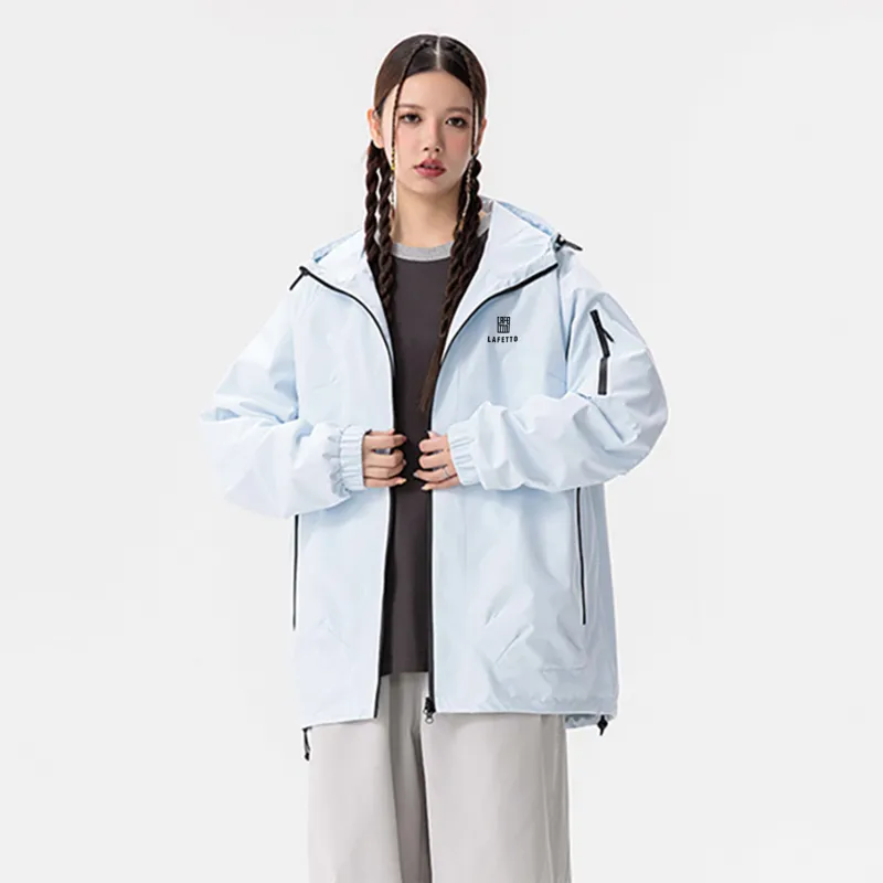 Lafetto Waterproof And Windproof Windbreaker Jacket Unisex-11