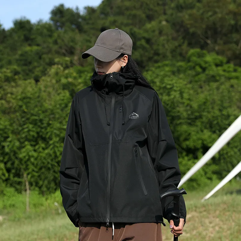 Lafetto Waterproof And Windproof Windbreaker Jacket Unisex-7